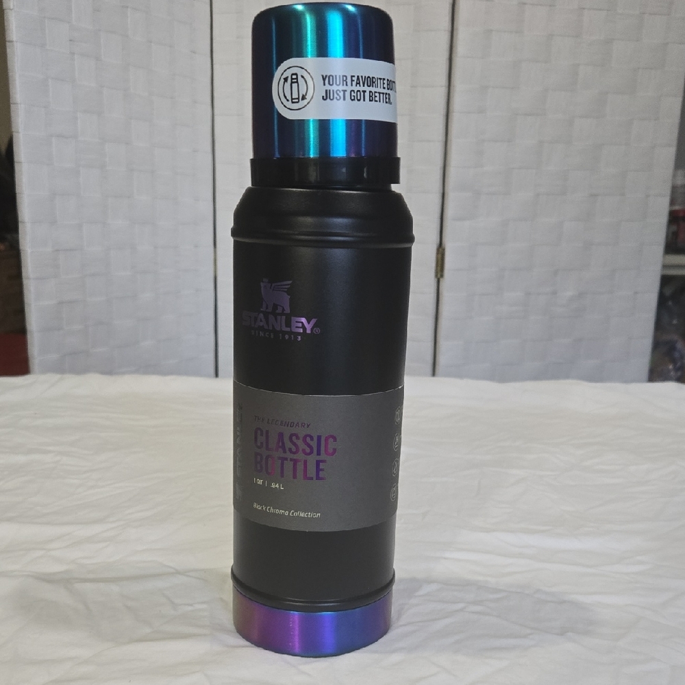 Stanley Black and‎ Iridescent Bottle